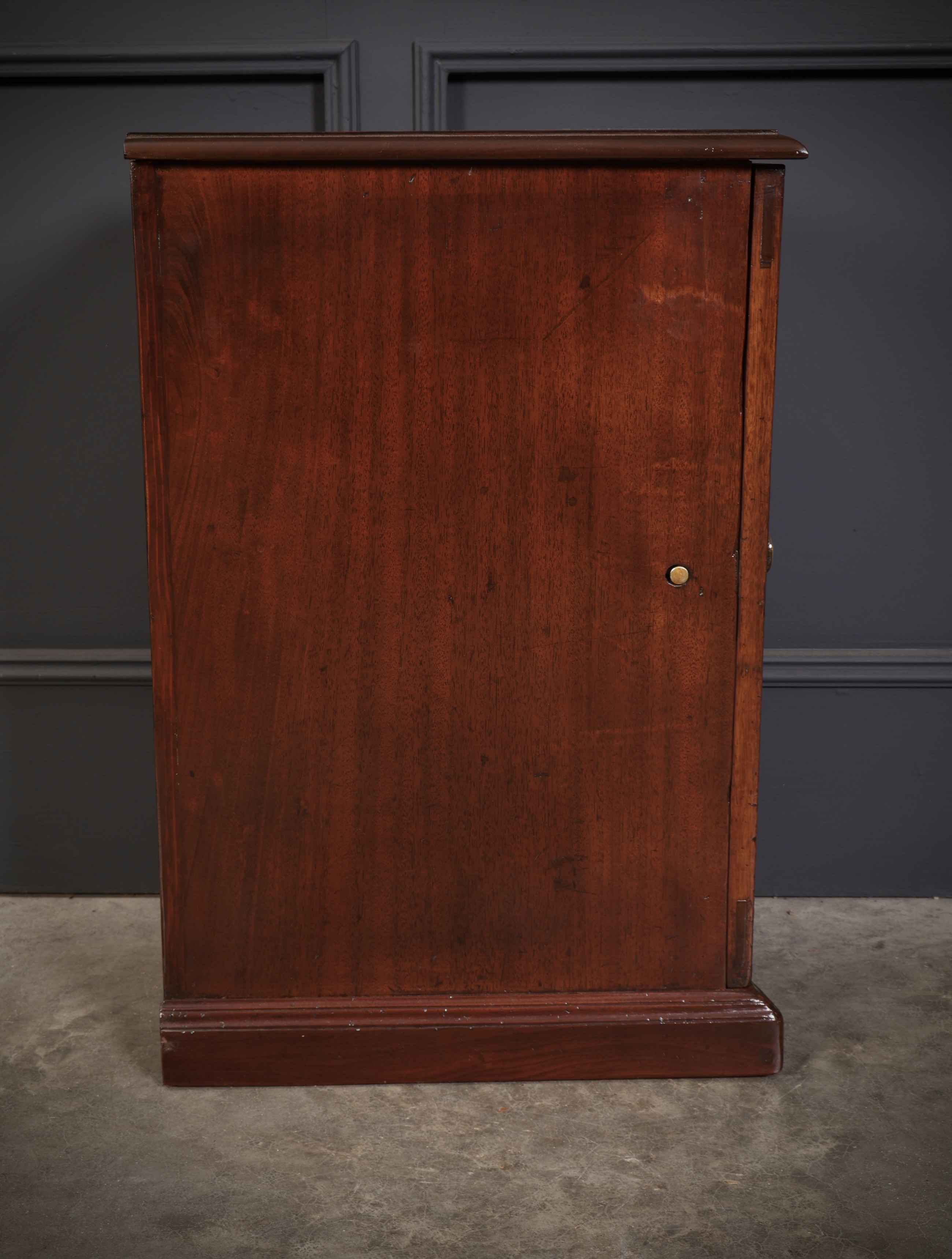 Pair Of Regency Mahogany Pedestal Cabinets - Image 10